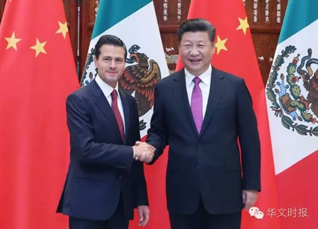 墨西哥总统涅托：分享中国的成功经验